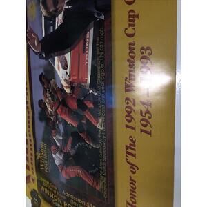 Alan Kulwicki Winston Cup Champion 1993 memorial Poster, 23" x 16 1/2" 1 of 10k